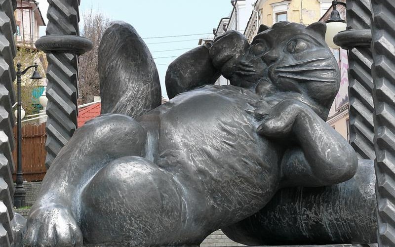 Памятник Коту Казанскому, Казань