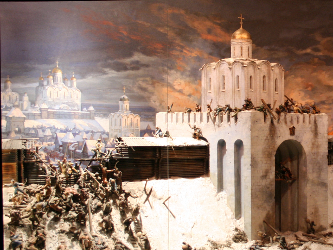 Военно-историческая экспозиция в Золотых Воротах