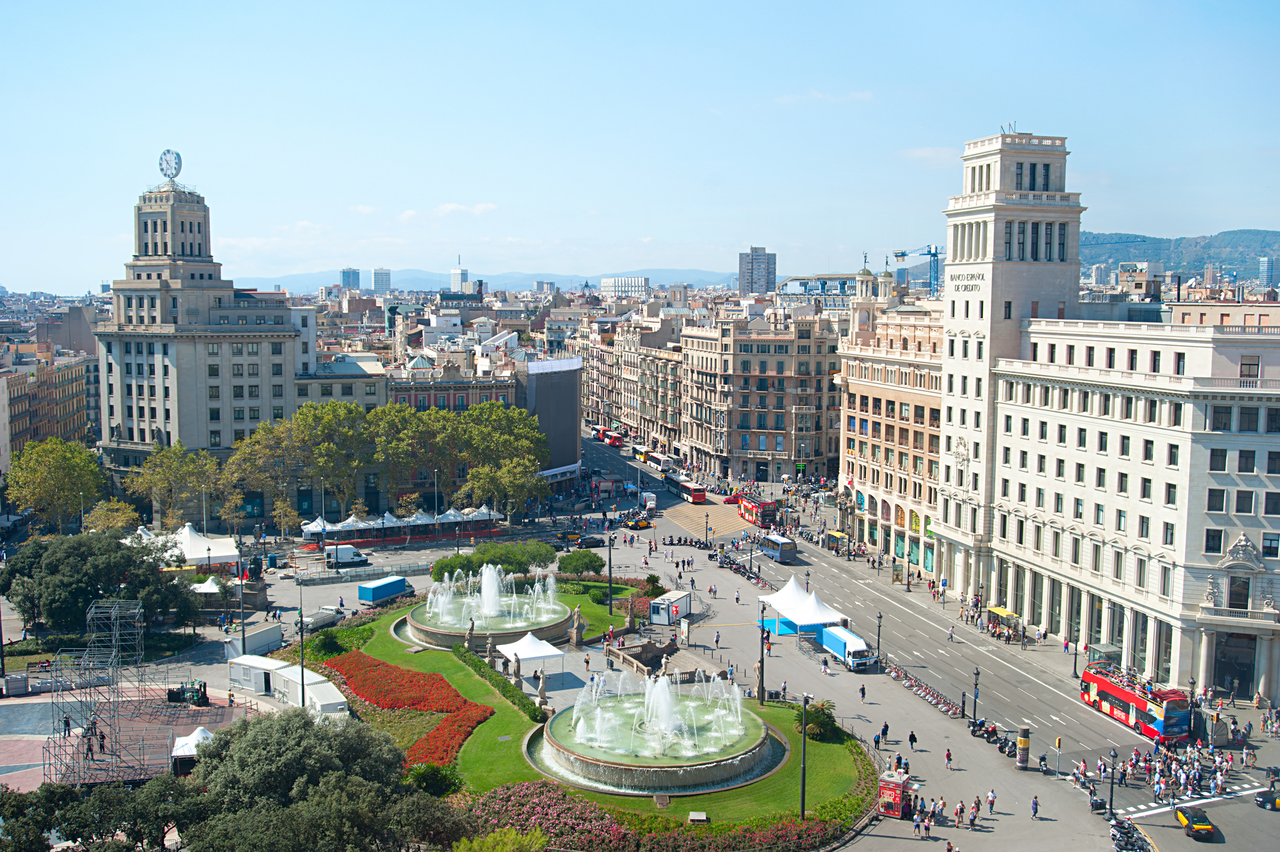Площадь Каталонии, Барселона