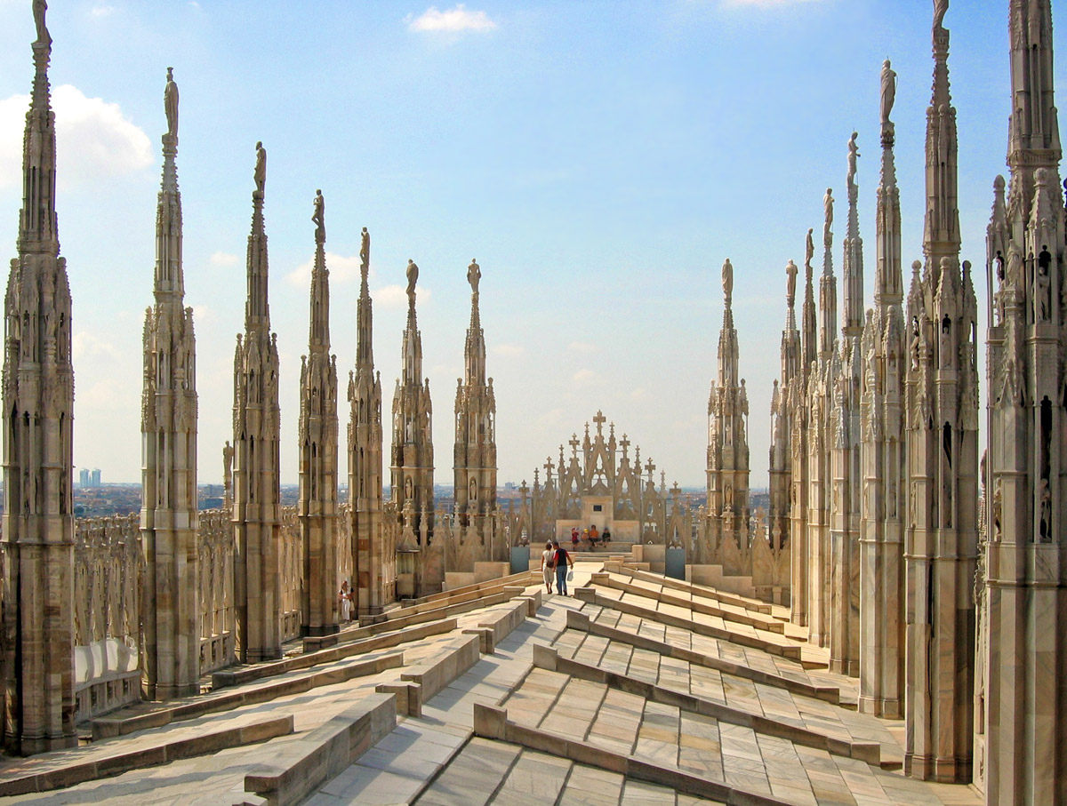 Крыша Дуомо, Милан