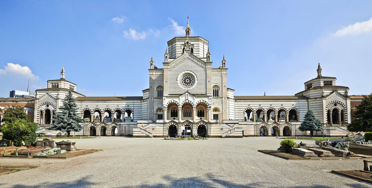 Монументальное кладбище, Милан