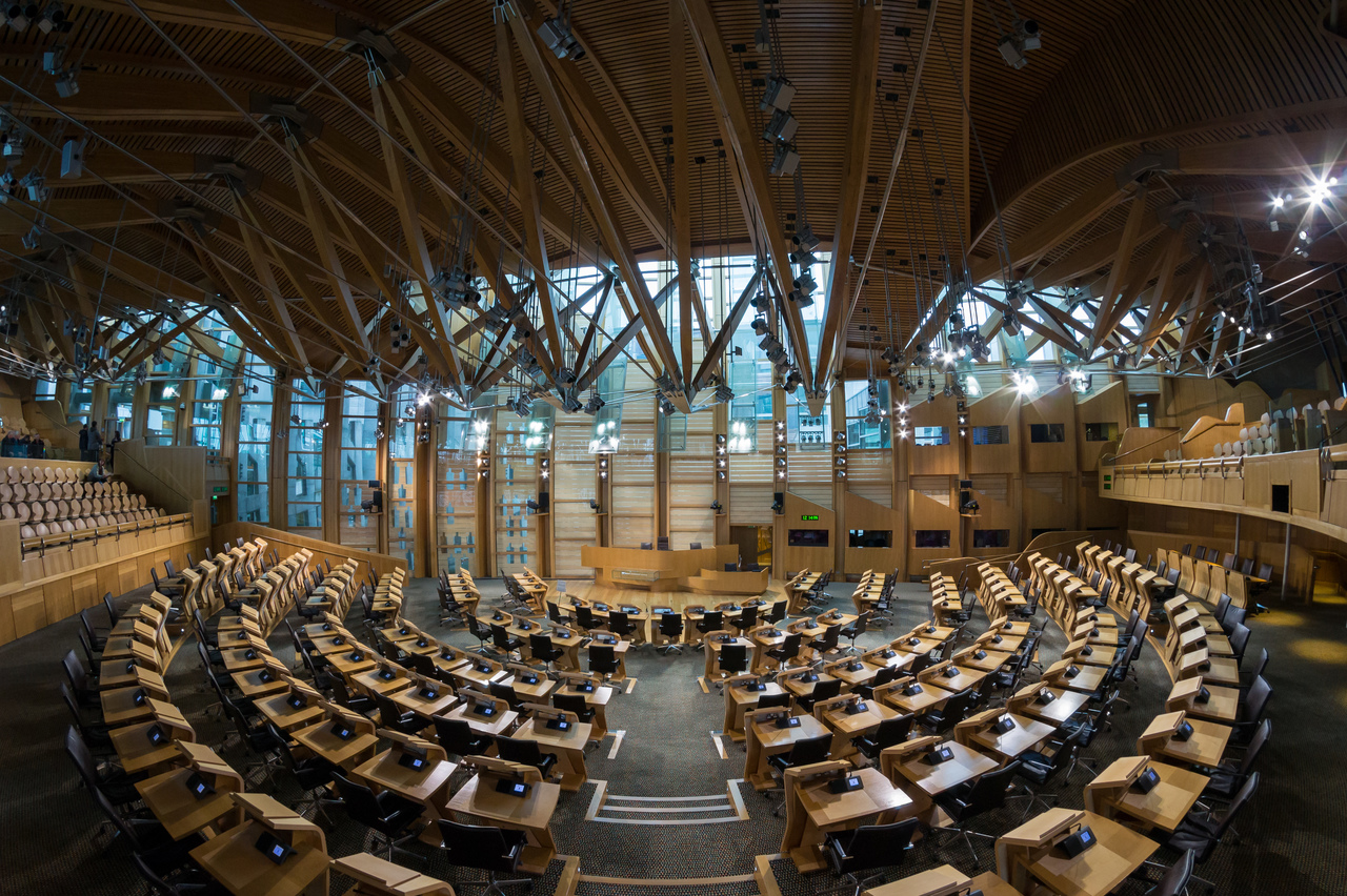 Здание Шотландского парламента